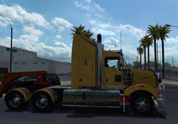 Kenworth T408 version 1.0 for American Truck Simulator (v1.35.x)