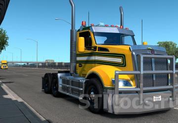 Kenworth T610 version 1.6.9 for American Truck Simulator (v1.54.x)