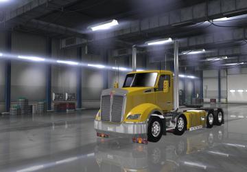 Kenworth T610 Multi Chassis version 1.0 for American Truck Simulator (v1.35.x, 1.36.x)