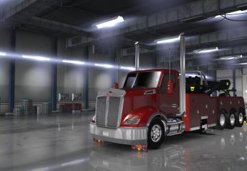 Kenworth T610 Multi Chassis version 1.0 for American Truck Simulator (v1.35.x, 1.36.x)