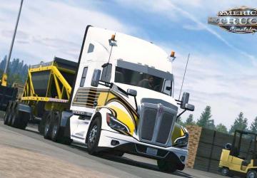 Kenworth T680 2021 version 1.0 for American Truck Simulator (v1.47.x, 1.48.x)