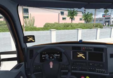 Kenworth T680 2021 version 1.0 for American Truck Simulator (v1.47.x, 1.48.x)
