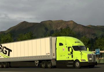 Kenworth T700 version 1.0 for American Truck Simulator (v1.54.x)