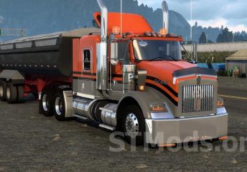 Kenworth T800 2016 version 2.1 for American Truck Simulator (v1.54.x)
