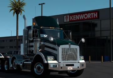 Kenworth T800 version 1.0 for American Truck Simulator (v1.32.x, - 1.34.x)
