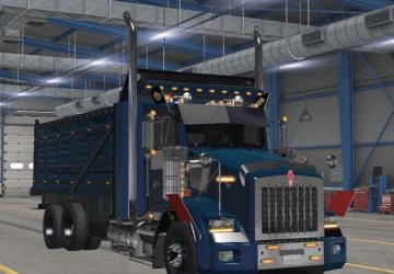 Kenworth T800 Cartruck version 1.3 for American Truck Simulator (v1.40.x)