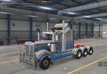 Kenworth T900 version 1.0 for American Truck Simulator (v1.37.x, 1.38.x)