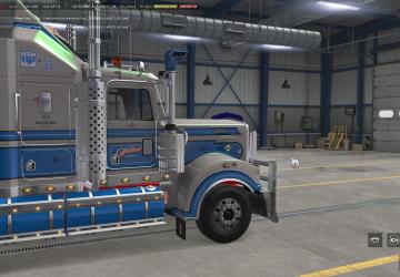 Kenworth T900 version 1.5 for American Truck Simulator (v1.45.x)