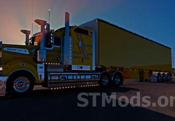 Kenworth T909 version 5.5 for American Truck Simulator (v1.47.x)