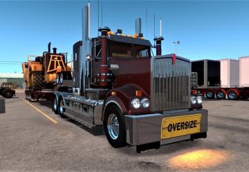 Kenworth T909 version 5.7 for American Truck Simulator (v1.49.x)