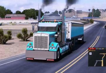 Kenworth T909 version 5.7 for American Truck Simulator (v1.49.x)