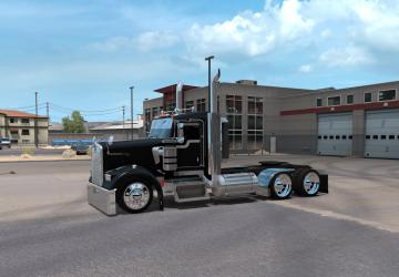 Kenworth W900 Aerocab version 1.0 for American Truck Simulator (v1.35.x, 1.36.x)