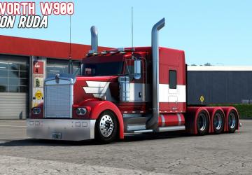 Kenworth W900 Highway Killer version 1.1 for American Truck Simulator (v1.46.x)