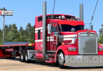 Kenworth W900 Highway Killer version 8.2 for American Truck Simulator (v1.53.x)