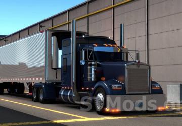 Kenworth W900 Highway Killer version 8.2 Fix for American Truck Simulator (v1.53.x)