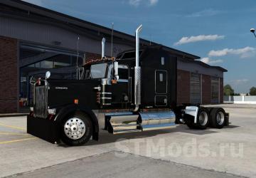 Kenworth W900 L/B Custom version 1.6 for American Truck Simulator (v1.48.x)