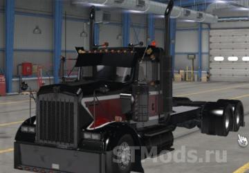 Kenworth w900 Long version 1.5 for American Truck Simulator (v1.48.x)