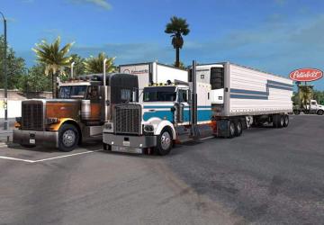 Kenworth W900A version 1.0 for American Truck Simulator (v1.35.x, 1.36.x)