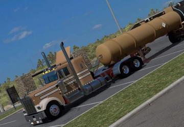 Kenworth W900A version 1.0 for American Truck Simulator (v1.35.x, 1.36.x)