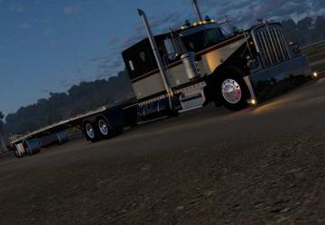 Kenworth W900A version 1.0 for American Truck Simulator (v1.35.x, 1.36.x)