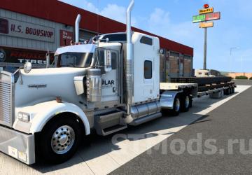 Kenworth W900L Big Bob Edition version 3.8.2 for American Truck Simulator (v1.48.x)