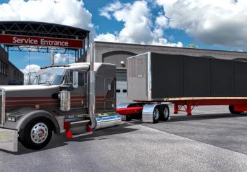 Kenworth W900L Custom version 1.1 for American Truck Simulator (v1.38.x)