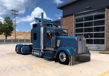Kenworth W900L Custom version 1.1 for American Truck Simulator (v1.43.x)