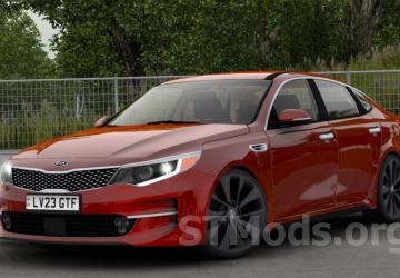 Kia Optima 2016 version 1.4 for American Truck Simulator (v1.54.x)