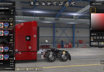 Wheel Chains version 1.0 for American Truck Simulator (v1.47x)