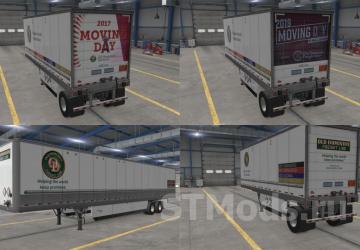 Combo Pack of skins for trailers and trucks v4.0 for American Truck Simulator (v1.43.x)