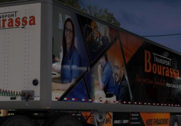 50 Skin Combo Pack for Dry Van and Kenworth T680 v2.0 for American Truck Simulator (v1.35.x, 1.36.x)