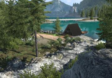 Lake cabin version 1.1.3 for American Truck Simulator (v1.47.x, 1.48.x)
