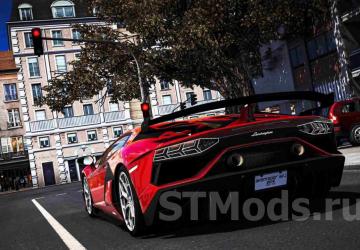 Lamborghini Aventador SVJ 2018 version 1.8 for American Truck Simulator (v1.49.x)