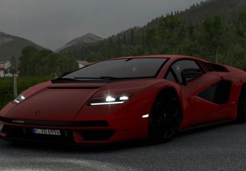 Lamborghini Countach LPI 800-4 2022 version 1.0 for American Truck Simulator (v1.47.x)