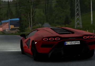 Lamborghini Countach LPI 800-4 2022 version 1.0 for American Truck Simulator (v1.47.x)