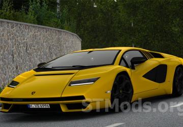 Lamborghini Countach LPI 800-4 2022 version 1.1 for American Truck Simulator (v1.48.x)