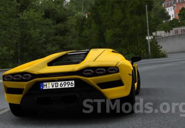 Lamborghini Countach LPI 800-4 2022 version 1.2 for American Truck Simulator (v1.49.x)