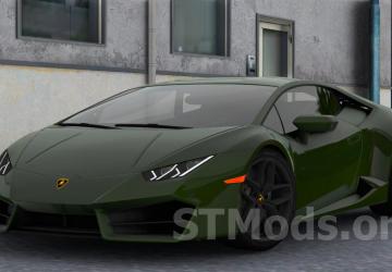 Lamborghini Huracan LP580-2 2017 version 1.8 for American Truck Simulator (v1.49.x)