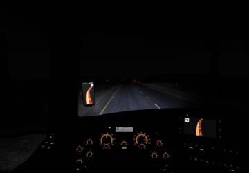 LED Headlight for Western Star 5700XE version 1.0 for American Truck Simulator (v1.46.x)