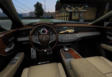 Lexus LS 500 F-Sport 2018 version 1.0 for American Truck Simulator (v1.47.x)