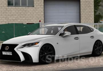 Lexus LS 500 F-Sport 2018 version 1.2 for American Truck Simulator (v1.49.x)