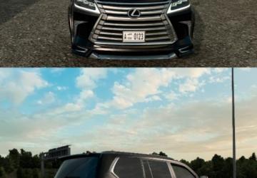 Lexus LX 570 Super Sport 2021 version 1.1 for American Truck Simulator (v1.49.x)