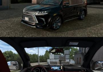 Lexus LX 570 Super Sport 2021 version 1.1 for American Truck Simulator (v1.49.x)