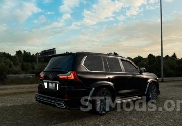 Lexus LX 570 Super Sport 2021 version 1.5 for American Truck Simulator (v1.54.x)