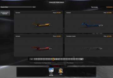 Low Boy Semi-Trailer in Ownership version 1.0 for American Truck Simulator (v1.35.x)