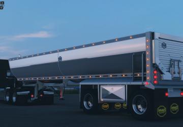 Mac simizer Trailer end Dump version 1.0 for American Truck Simulator (v1.42.x)