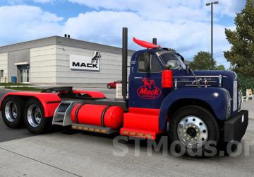 Mack B61 Custom version 1.2 for American Truck Simulator (v1.47.x)