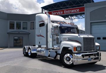 MACK Pinnacle CHU613 by Redd version 2.5.1 for American Truck Simulator (v1.40.x, - 1.42.x)