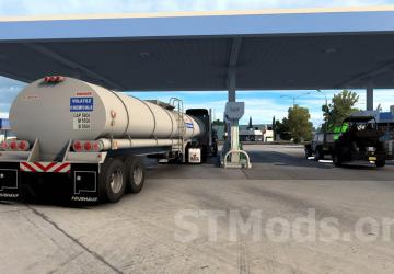 Mack RS700L & Fruehauf Tanker version 1.4 for American Truck Simulator (v1.47)
