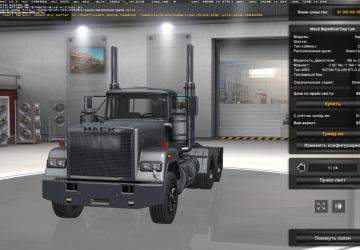 Mack SuperLiner version 4.4 for American Truck Simulator (v1.43.x, 1.44.x)